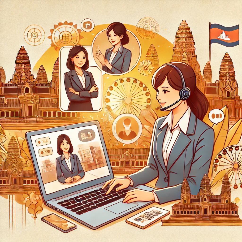 freelance business assistant in cambodia