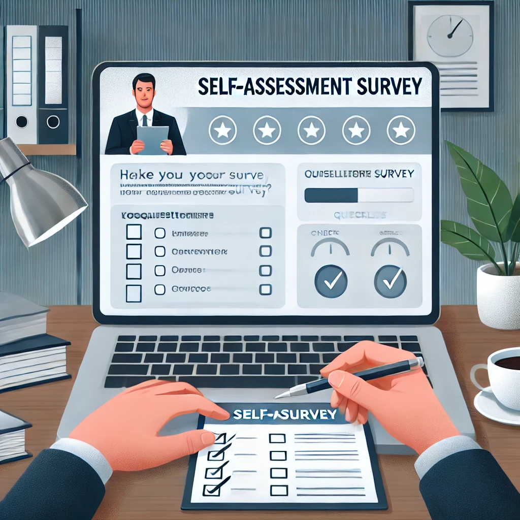 online self-assessment survey