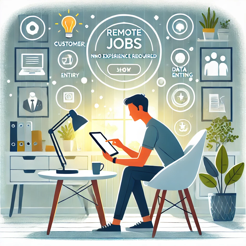 remote jobs no experience